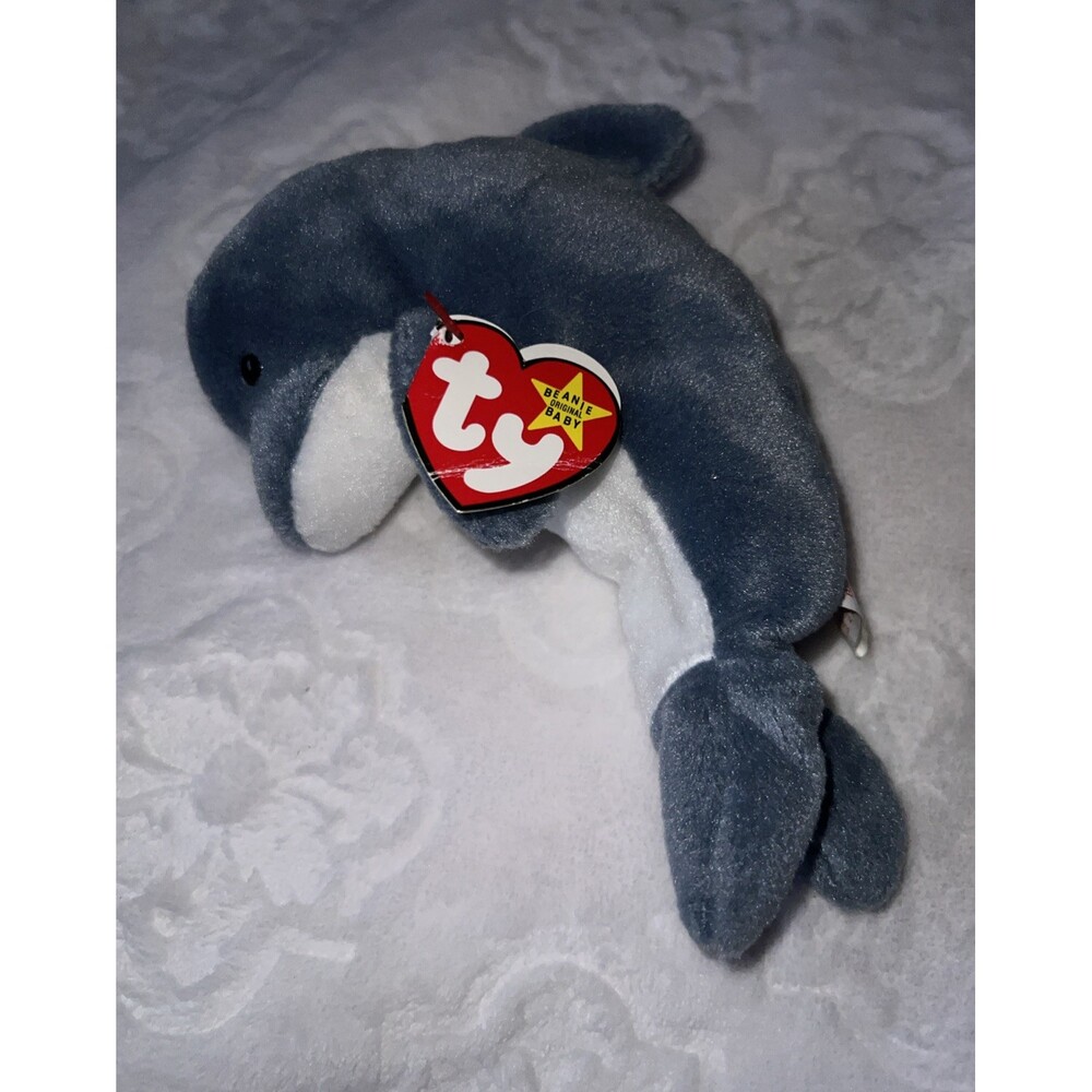 TY Beanie Baby Echo the Dolphin